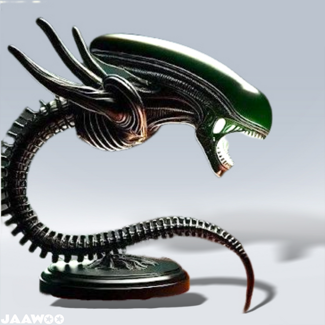 Creative Alien Creature Light Holder Home Decor Table Lamp Desktop Ornament