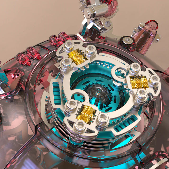 3D DIY Metal Mechanical Crab Assembly Kit