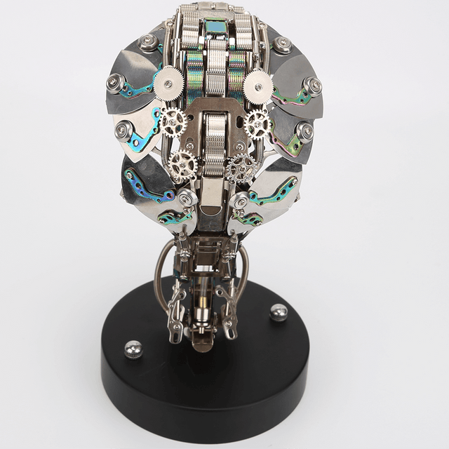 3D Steampunk King Cobra Metal Puzzle Model Kit With Base Snake Series