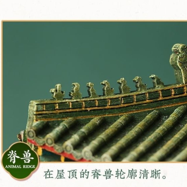 Chen Xiang Ting Wooden Building 3D Puzzles Mortise and Tenon DIY Model Kit