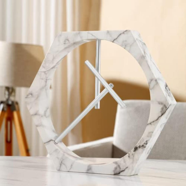 Antigravity Swing Sculpture, Kinetic Art Perpetual Motion Aluminum Desktop Toy