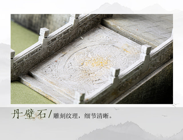 Guan di Temple Building 3D Puzzles Mortise and Tenon DIY Model Kit