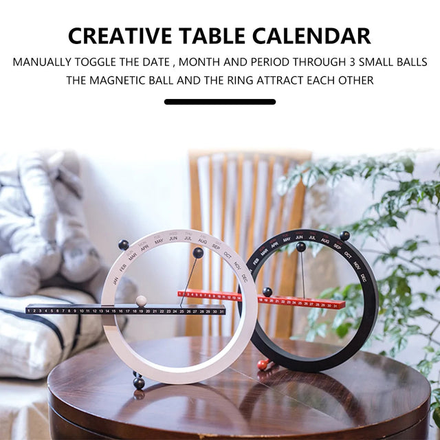 Magnetic Wall Calendar Tabletop Calendar Nordic Style Home Decoration