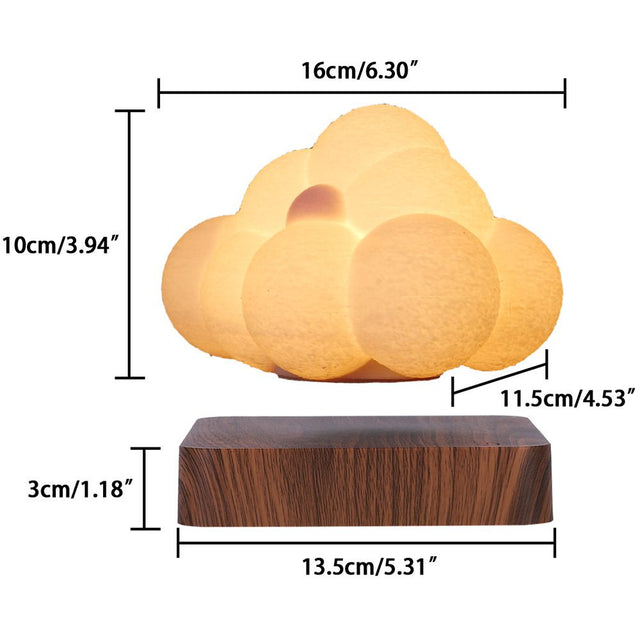 Magenetic Levitating Cloud Lamp Floating Night Light Table Lamp Home Decor