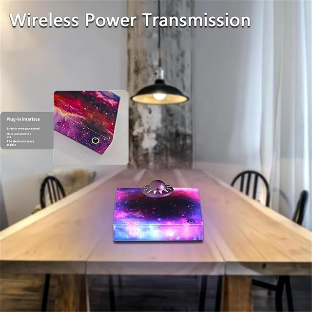 Levitating UFO Lamp Floating RGB Galaxy Light Home Decor Display Cool Gadgets