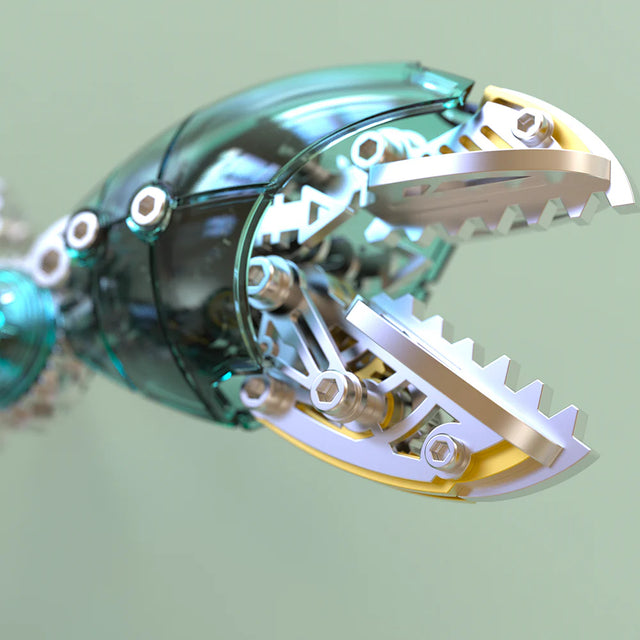 3D DIY Metal Mechanical Crab Assembly Kit