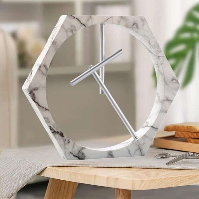 Antigravity Swing Sculpture, Kinetic Art Perpetual Motion Aluminum Desktop Toy