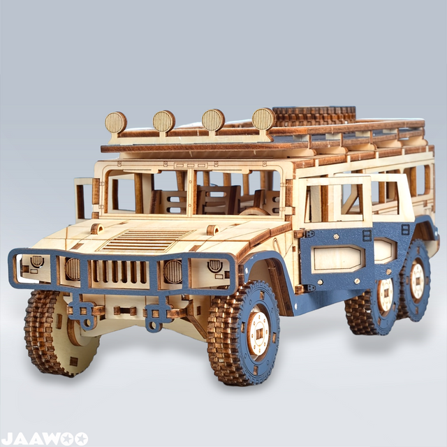 3D Wooden Puzzle Motorcycle Vehicle Model Kit DIY Assembly Toy Creative Gift