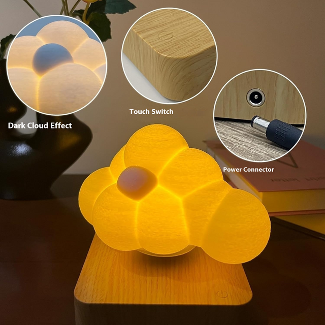 Magenetic Levitating Cloud Lamp Floating Night Light Table Lamp Home Decor