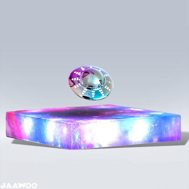 Levitating UFO Lamp Floating RGB Galaxy Light Home Decor Display Cool Gadgets