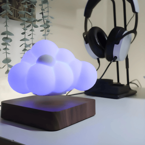 Magenetic Levitating Cloud Lamp Floating Night Light Table Lamp Home Decor