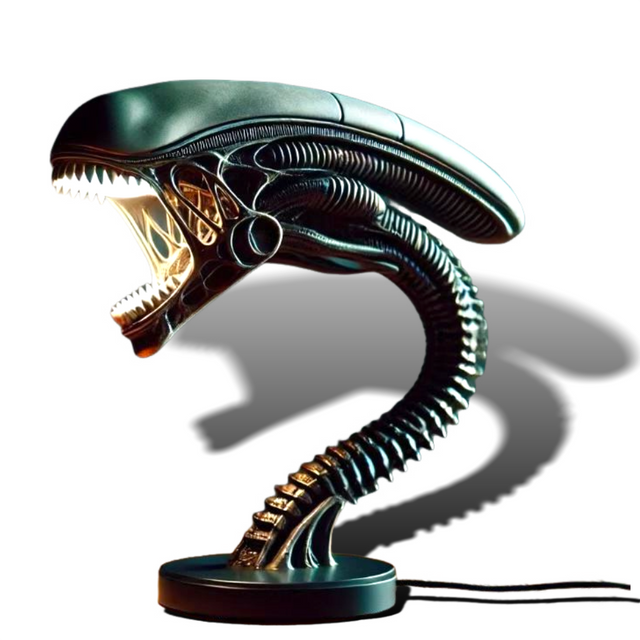 Creative Alien Creature Light Holder Home Decor Table Lamp Desktop Ornament