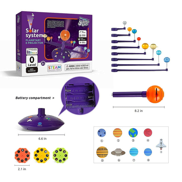 Solar System for Kids Talking Astronomy Space Model Kit DIY Educational Toys