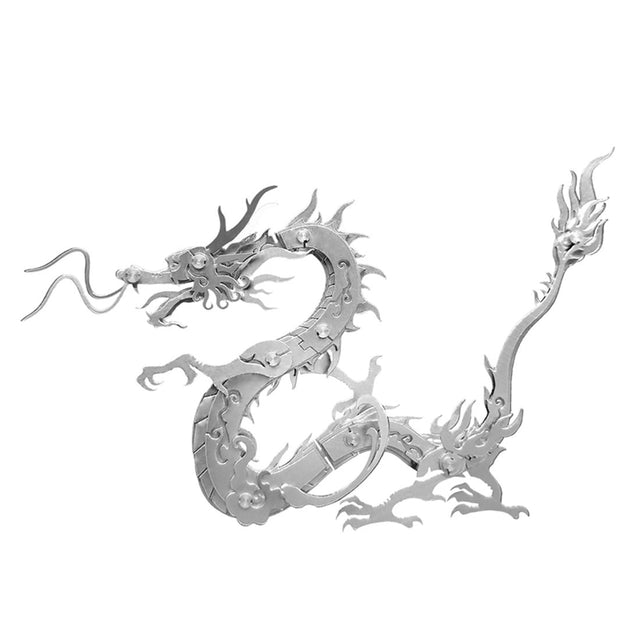 DIY 3D Metal Mechanical East Dragon Assembly Building Models Kit