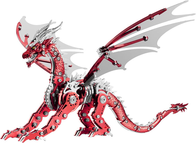 3D DIY Metal Dragon Myth Puzzle Building Set Collectible Mechanical Models Kit