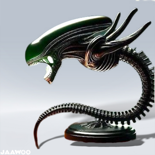 Creative Alien Creature Light Holder Home Decor Table Lamp Desktop Ornament