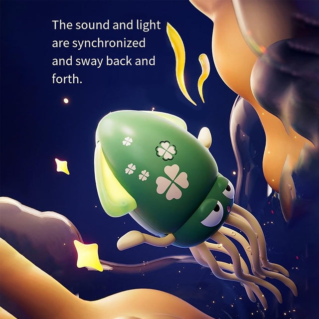 Electric Crawling Octopus Toy Auto-Avoid Smart Music Dancing Robotics Toys