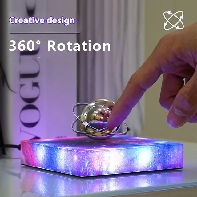 Levitating UFO Lamp Floating RGB Galaxy Light Home Decor Display Cool Gadgets