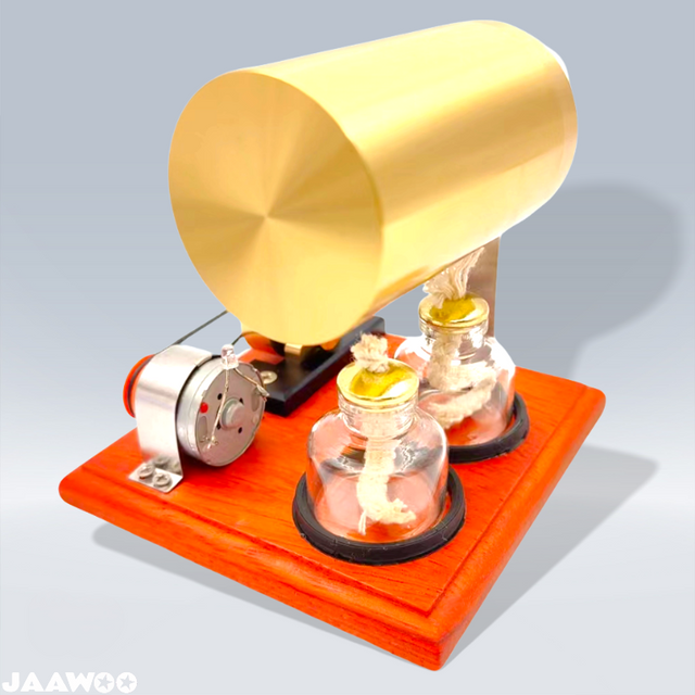 Mini Swing Type Steam Engine Generator Steam Power Machine Educational and Hobby Gift