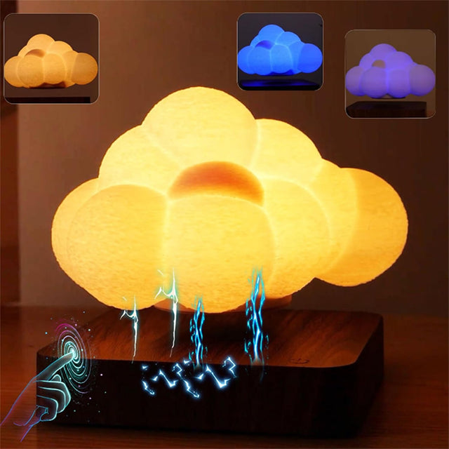 Magenetic Levitating Cloud Lamp Floating Night Light Table Lamp Home Decor